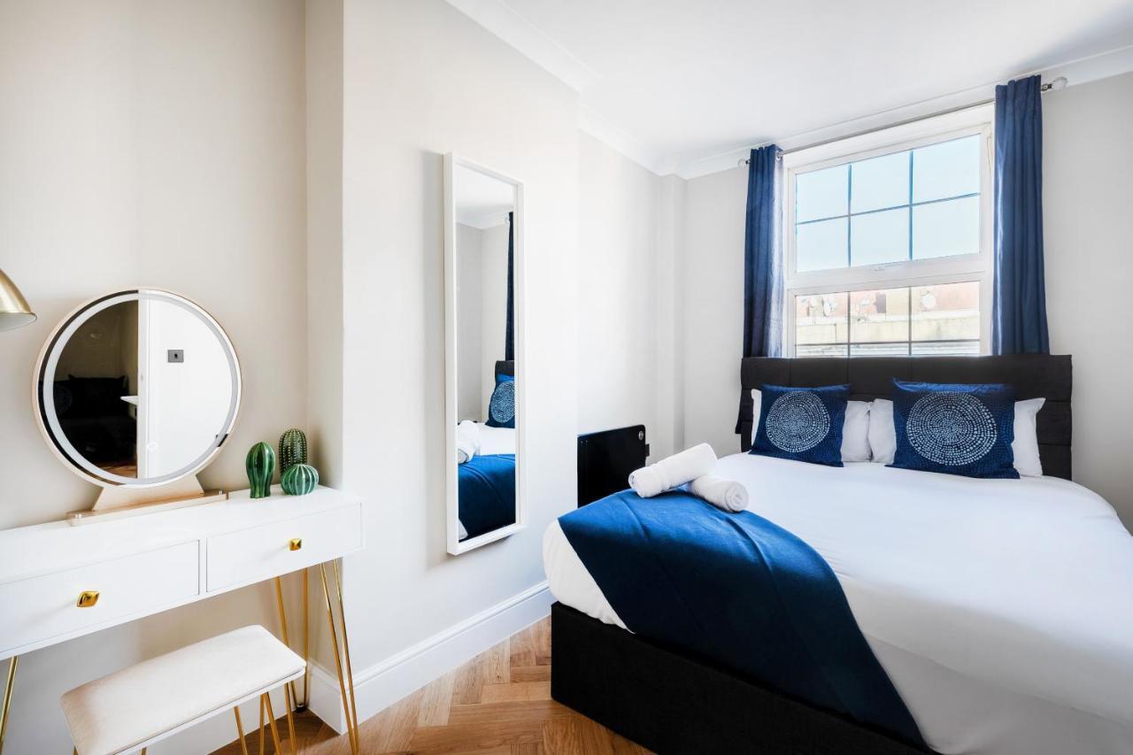 Bright Apartments Near Marble Arch And Hyde Park London Værelse billede
