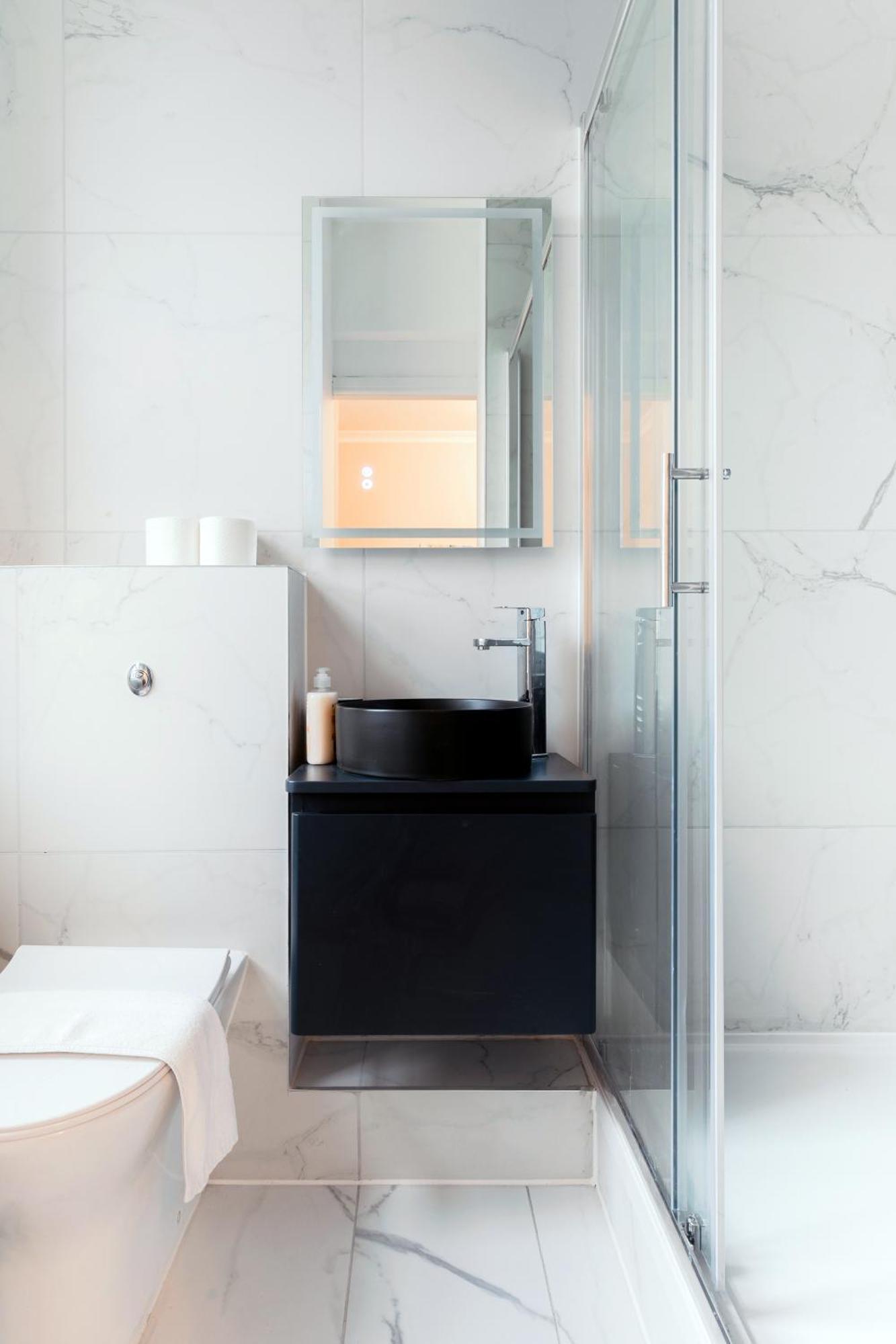 Bright Apartments Near Marble Arch And Hyde Park London Værelse billede