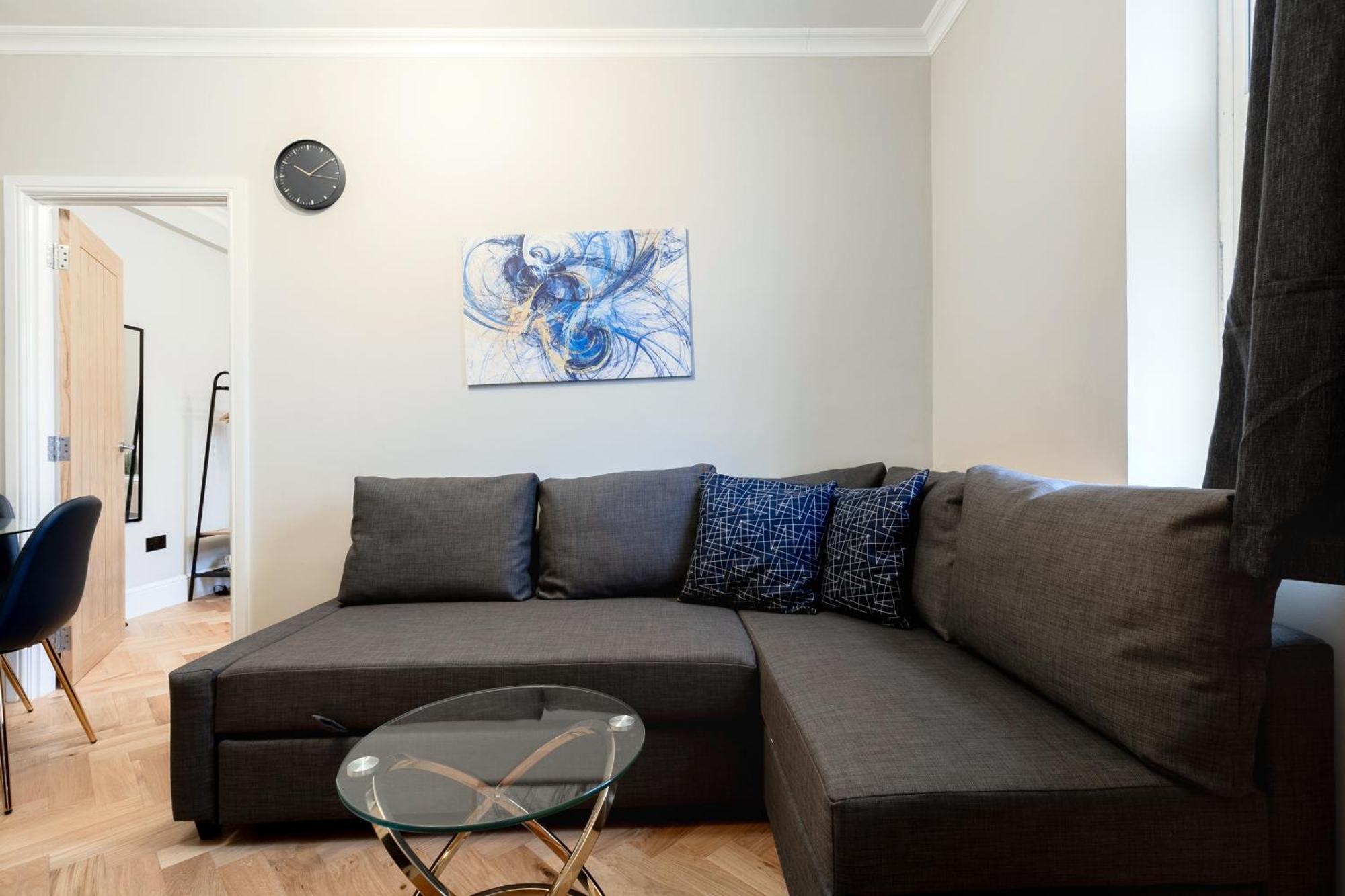 Bright Apartments Near Marble Arch And Hyde Park London Værelse billede