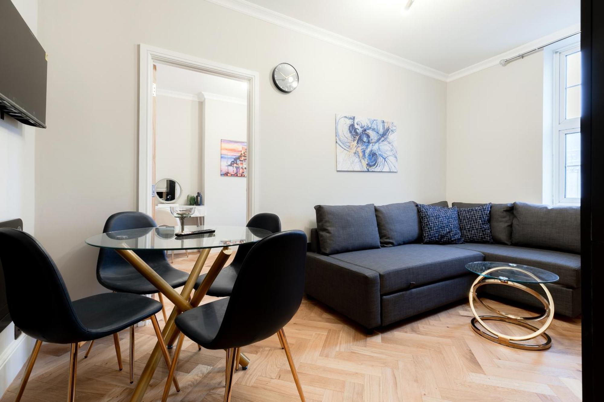 Bright Apartments Near Marble Arch And Hyde Park London Værelse billede