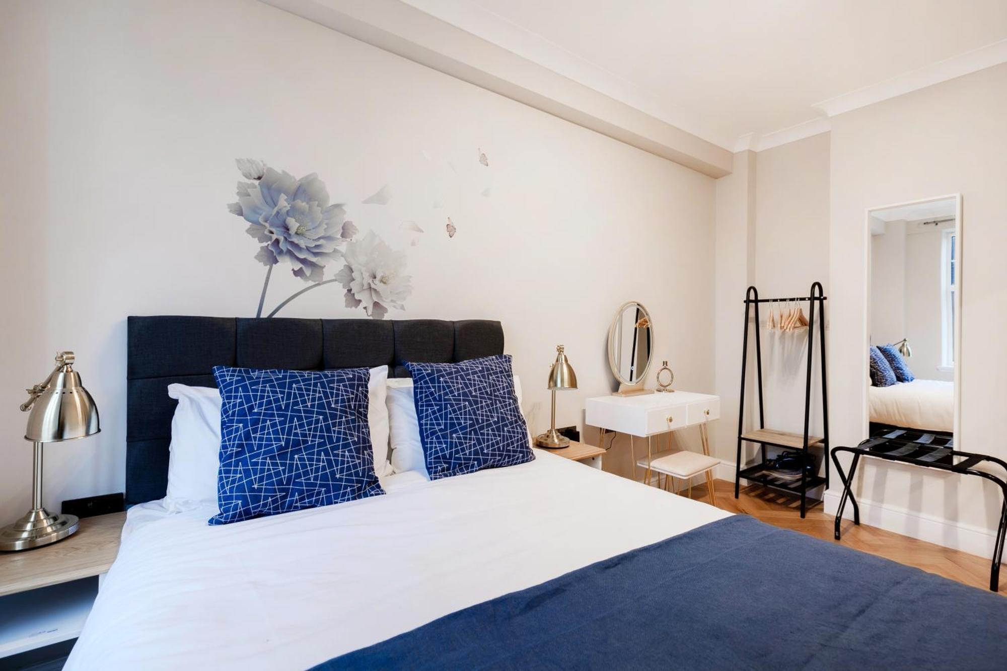 Bright Apartments Near Marble Arch And Hyde Park London Værelse billede