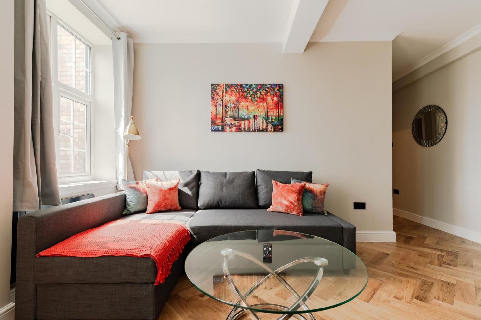 Bright Apartments Near Marble Arch And Hyde Park London Værelse billede