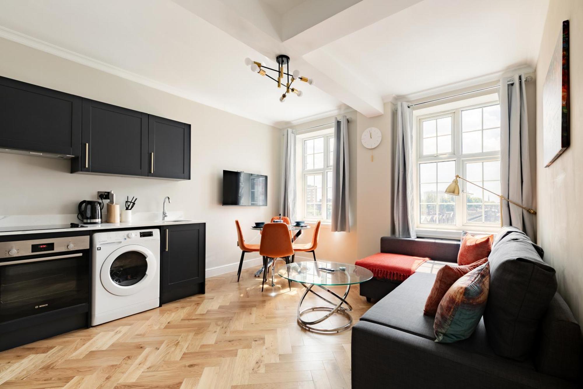 Bright Apartments Near Marble Arch And Hyde Park London Værelse billede