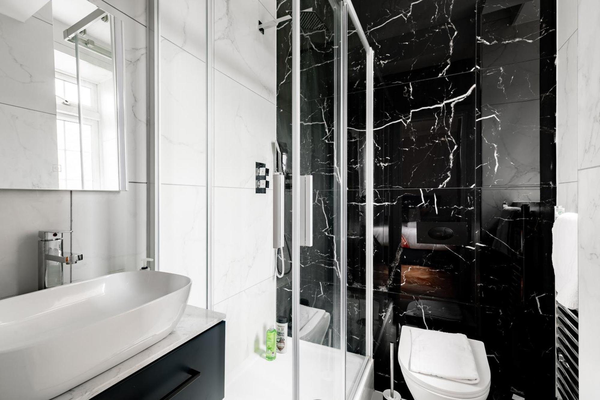 Bright Apartments Near Marble Arch And Hyde Park London Værelse billede
