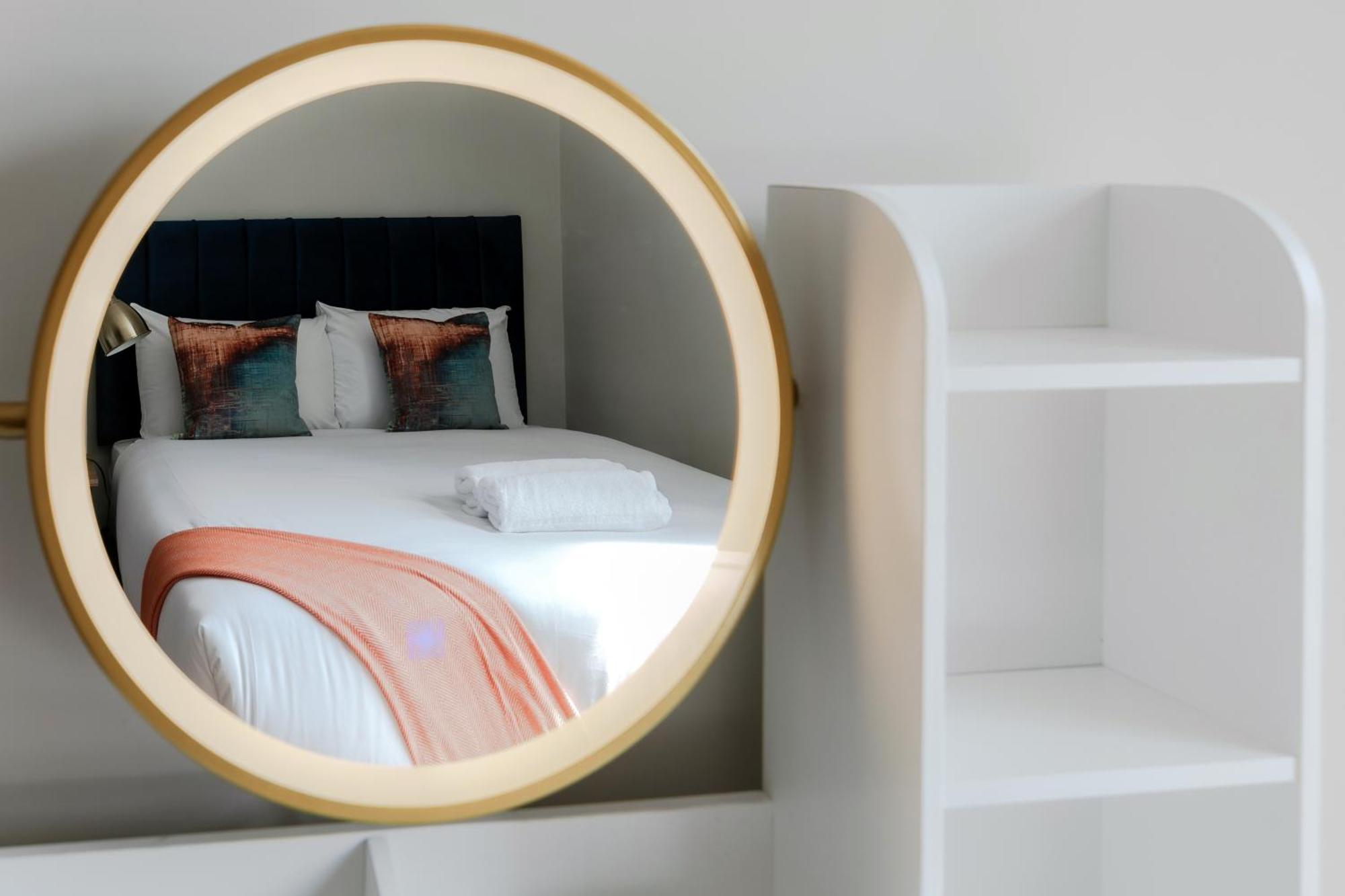 Bright Apartments Near Marble Arch And Hyde Park London Værelse billede